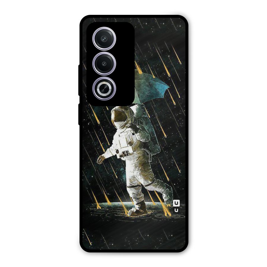 Rain Spaceman Metal Back Case for Oppo A3 Pro