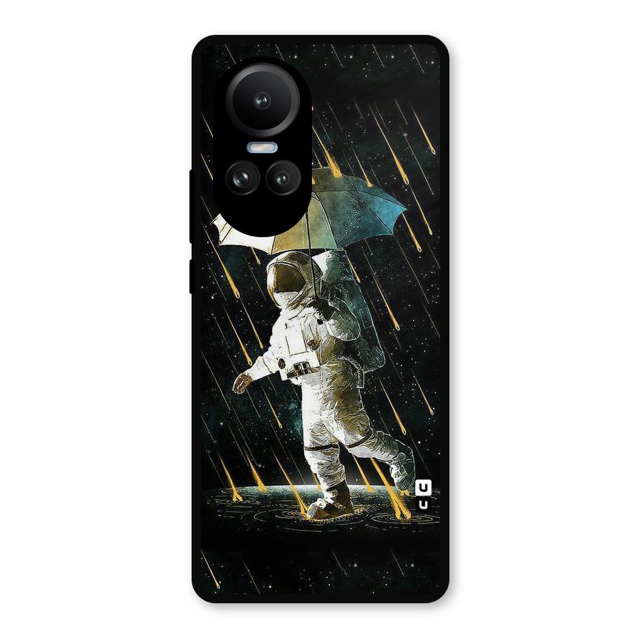 Rain Spaceman Metal Back Case for Oppo Reno10
