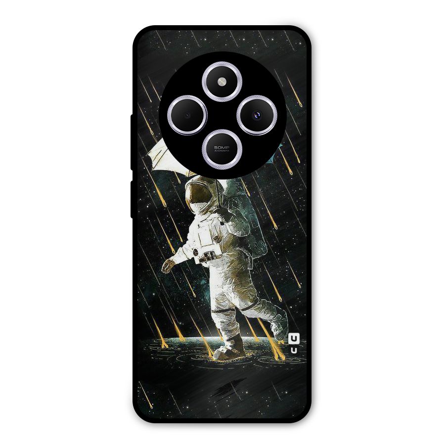 Rain Spaceman Metal Back Case for Poco C75 5G