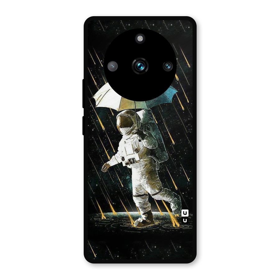 Rain Spaceman Metal Back Case for Realme 11 Pro