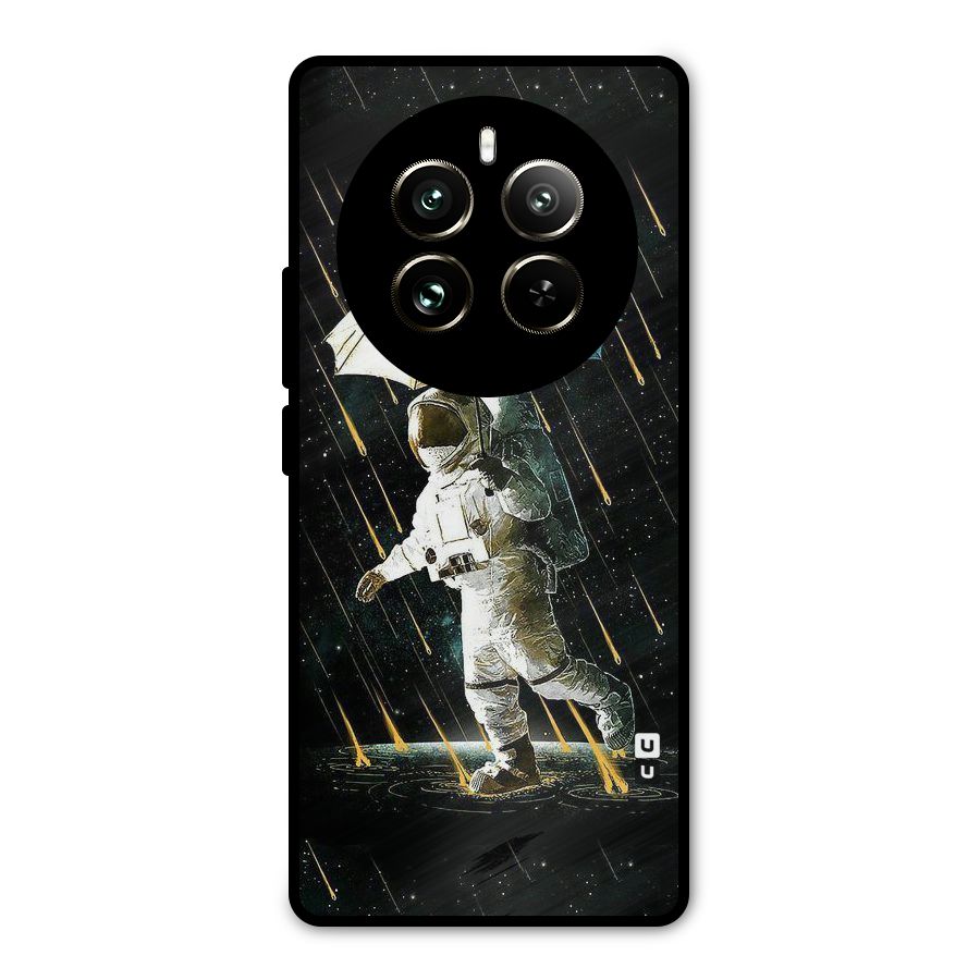 Rain Spaceman Metal Back Case for Realme 12 Pro