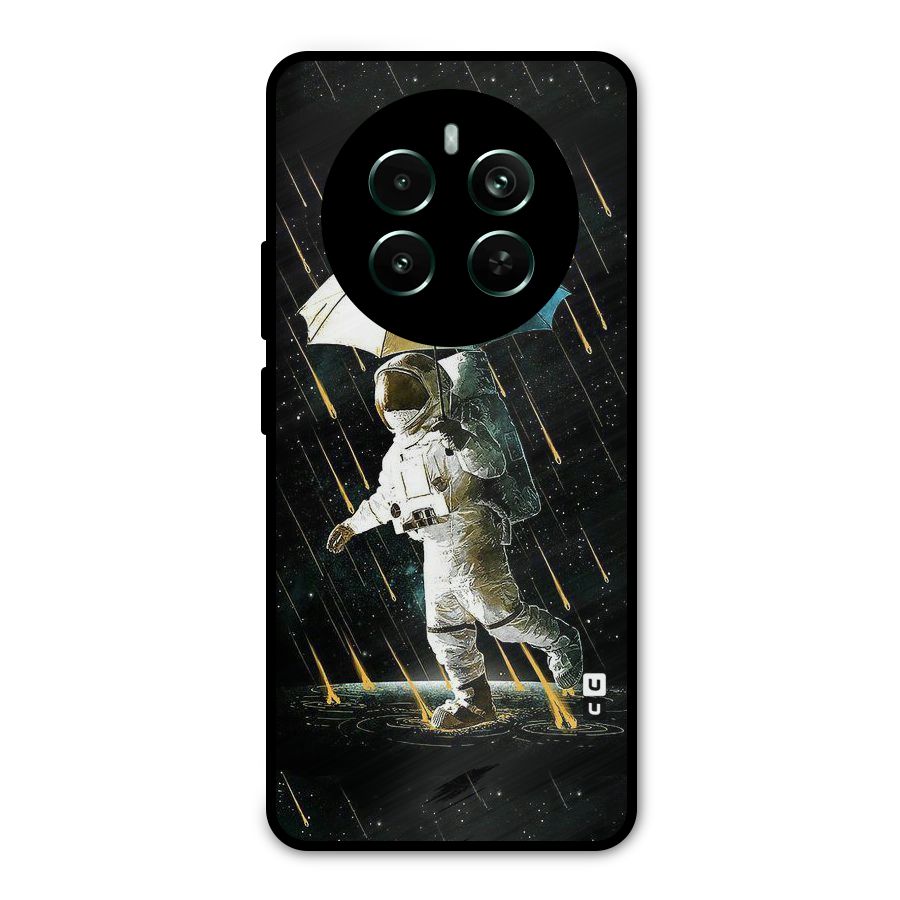 Rain Spaceman Metal Back Case for Realme 12 Pro Plus
