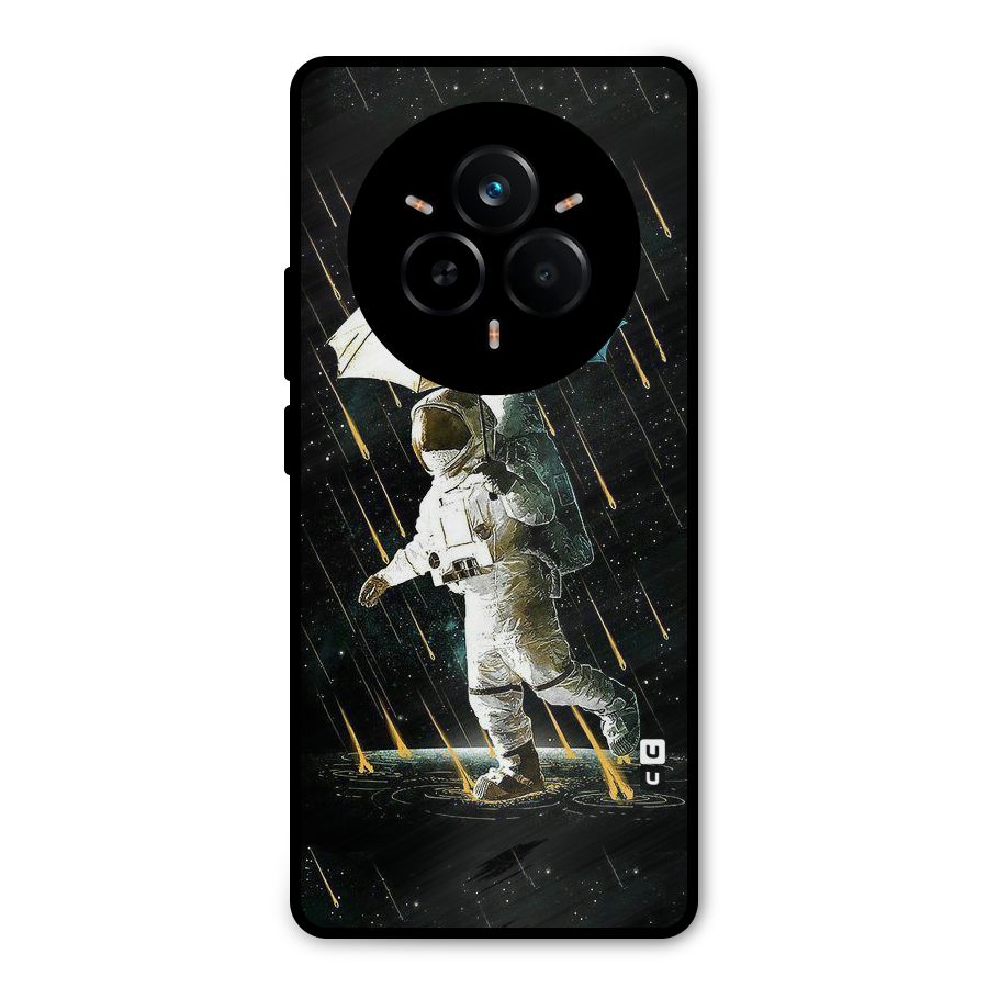 Rain Spaceman Metal Back Case for Realme 14 Pro Plus