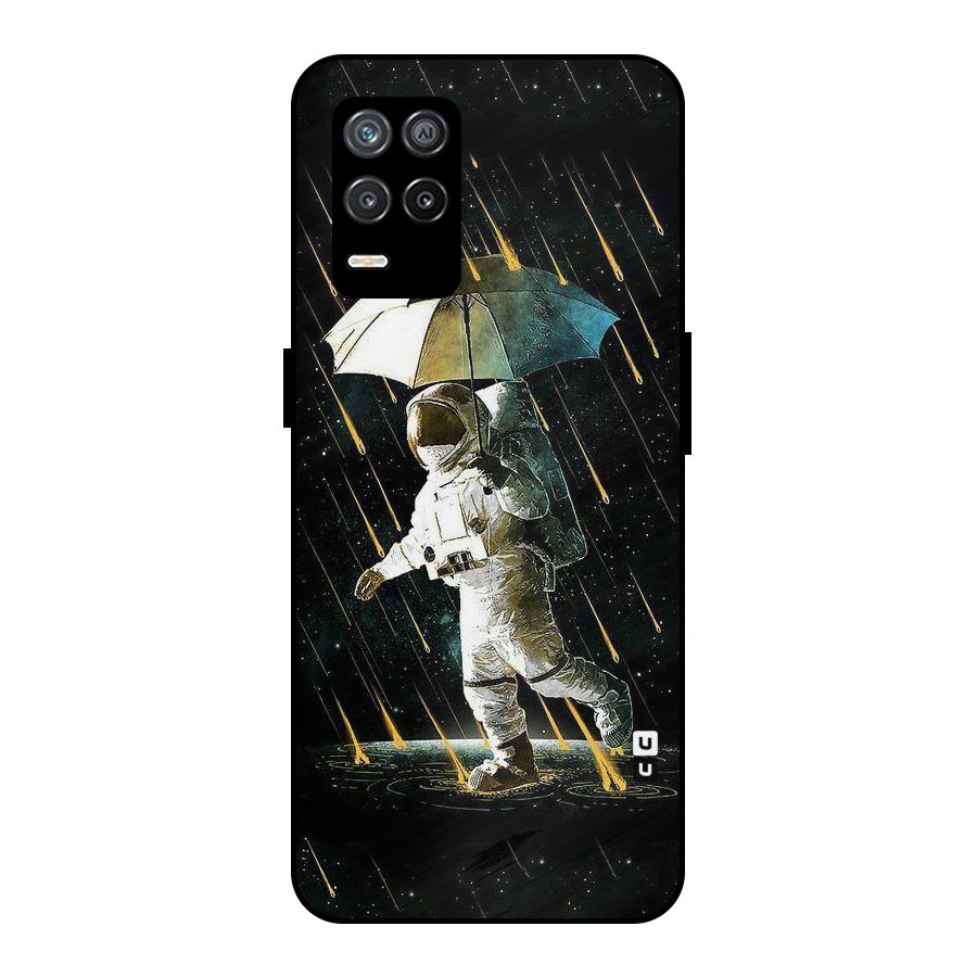 Rain Spaceman Metal Back Case for Realme 8 5G