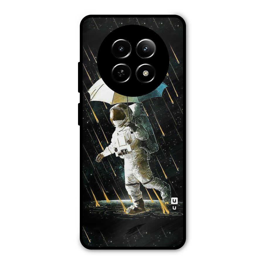 Rain Spaceman Metal Back Case for Realme Narzo 70x 5G