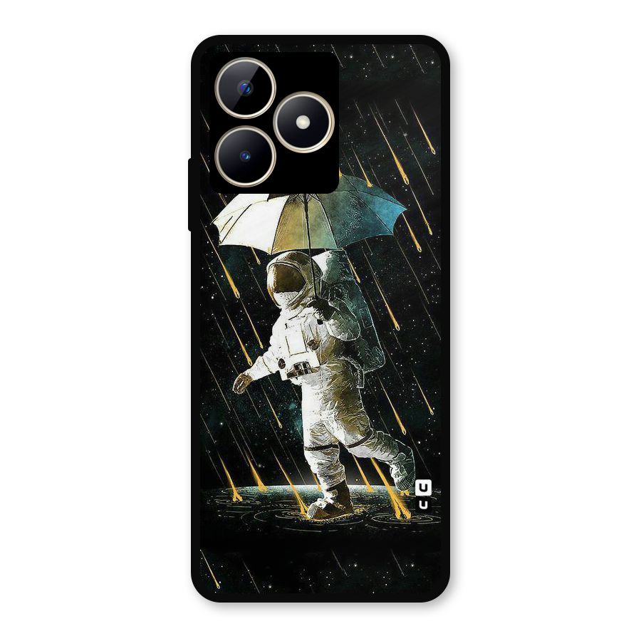 Rain Spaceman Metal Back Case for Realme Narzo N53