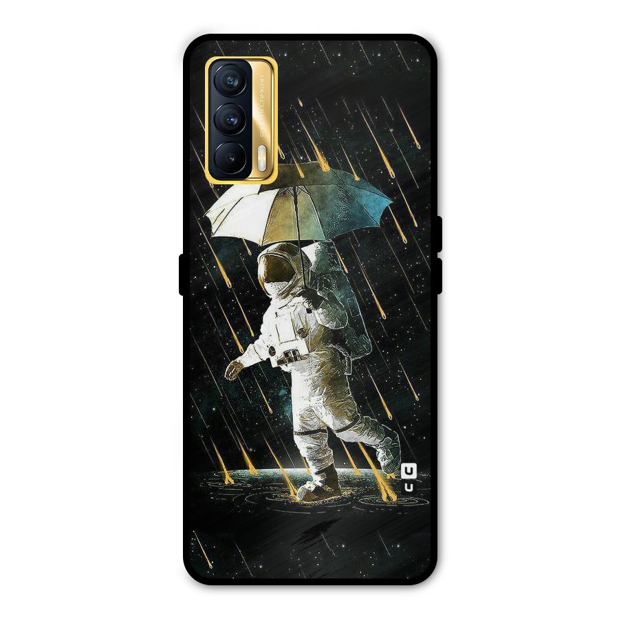 Rain Spaceman Metal Back Case for Realme X7