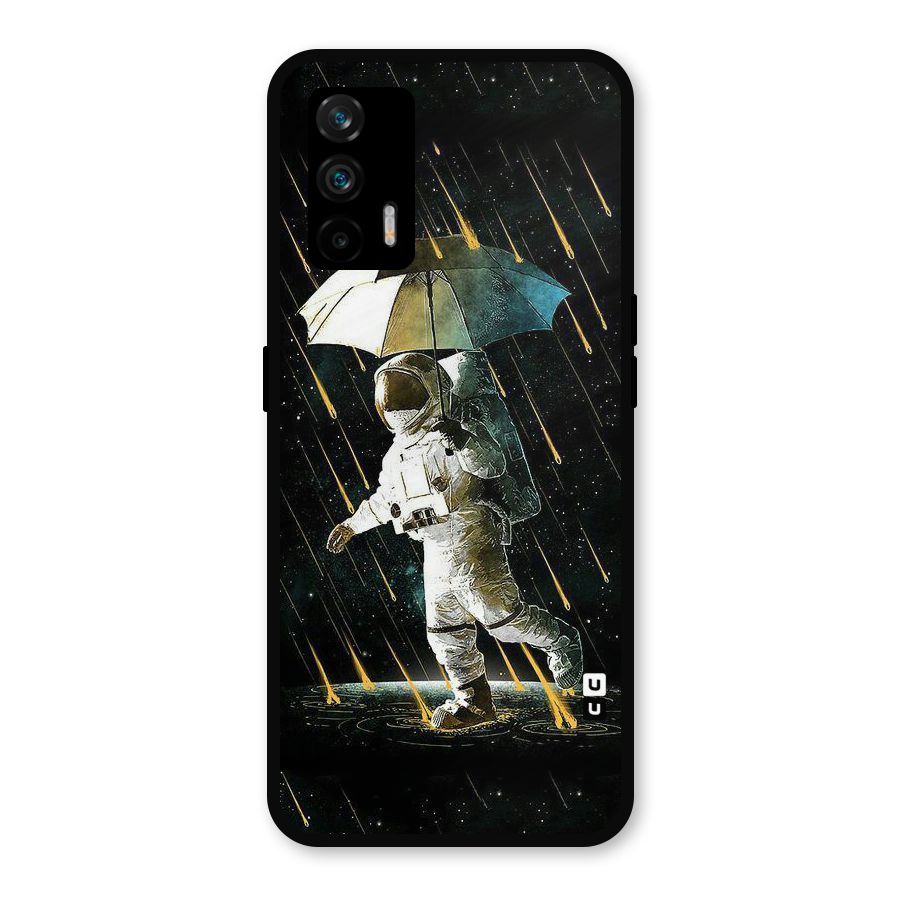 Rain Spaceman Metal Back Case for Realme X7 Max