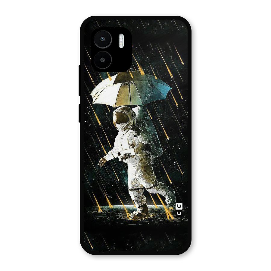 Rain Spaceman Metal Back Case for Redmi A2