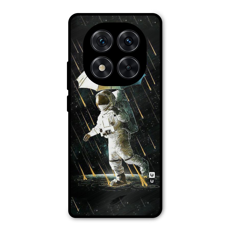 Rain Spaceman Metal Back Case for Redmi Note 14 Pro 5G