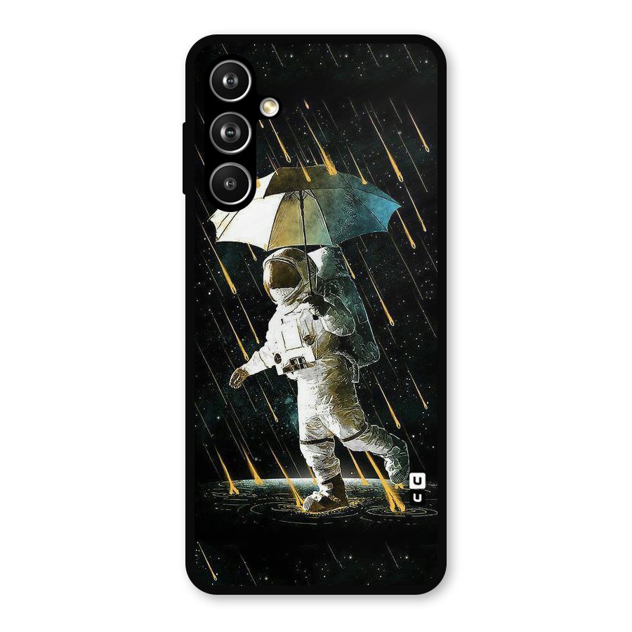 Rain Spaceman Metal Back Case for Samsung Galaxy M54