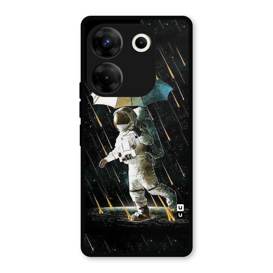 Rain Spaceman Metal Back Case for Tecno Camon 20