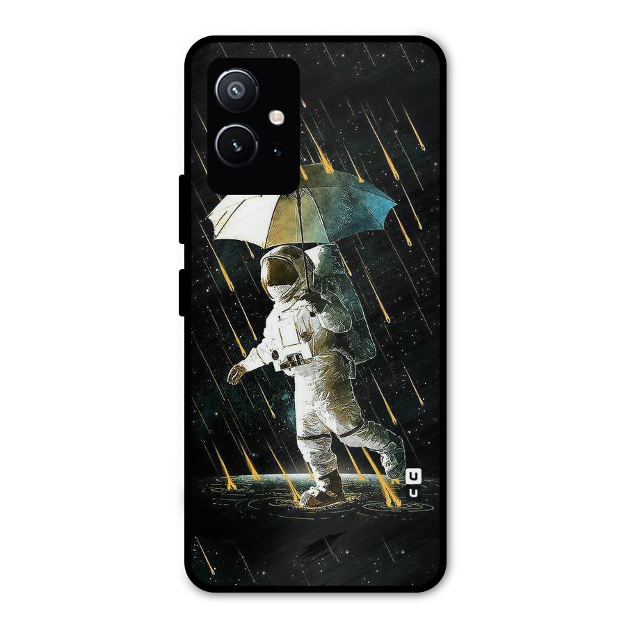 Rain Spaceman Metal Back Case for Vivo T1 5G