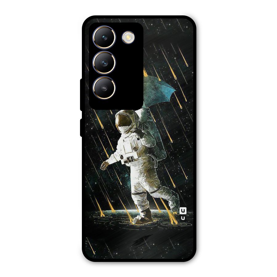 Rain Spaceman Metal Back Case for Vivo T3 5G