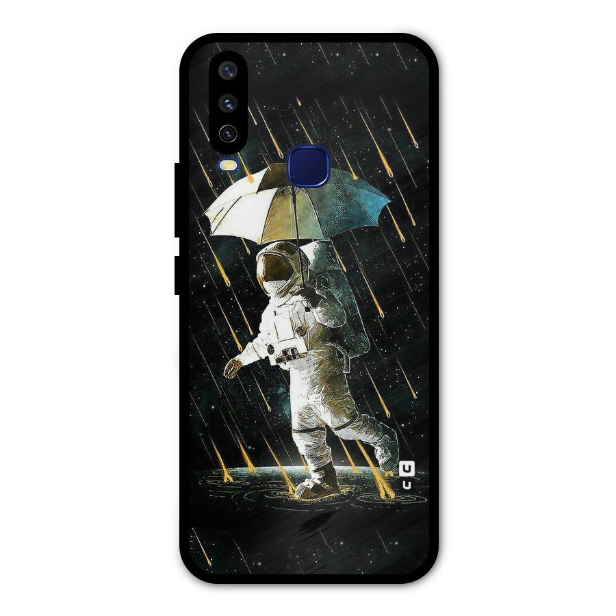 Rain Spaceman Metal Back Case for Vivo V17