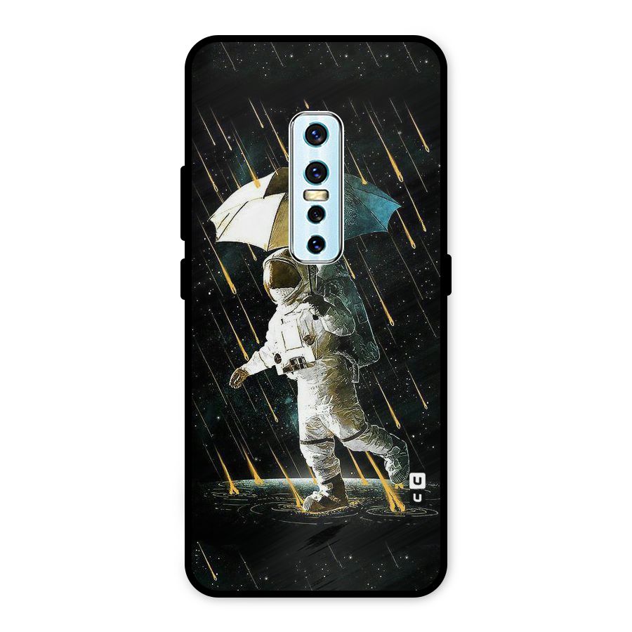 Rain Spaceman Metal Back Case for Vivo V17 Pro