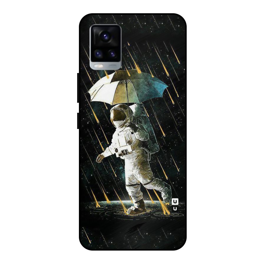 Rain Spaceman Metal Back Case for Vivo V20 2021