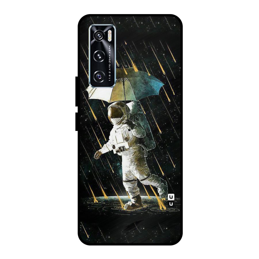 Rain Spaceman Metal Back Case for Vivo V20 SE