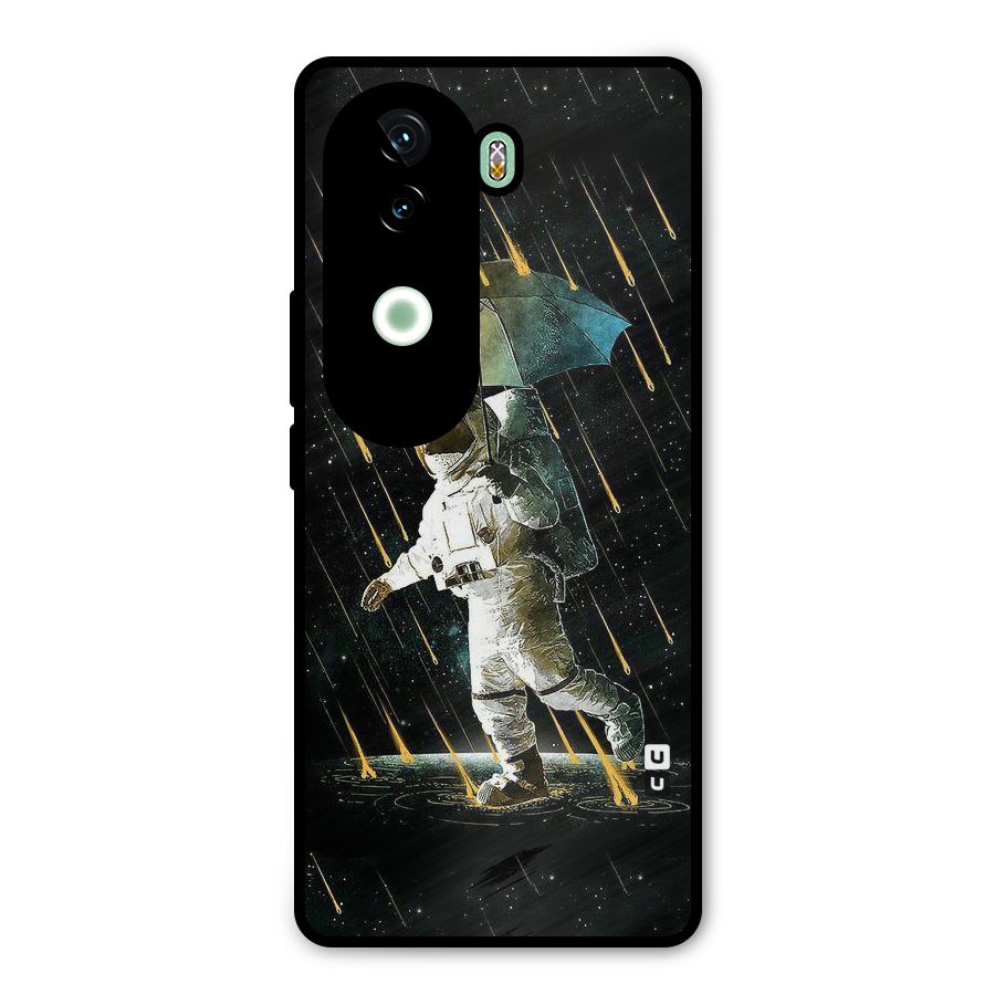 Rain Spaceman Metal Back Case for Vivo V40e