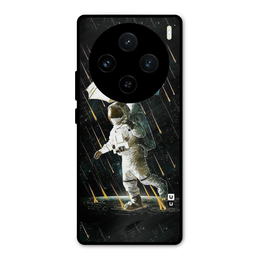 Rain Spaceman Metal Back Case for Vivo X100