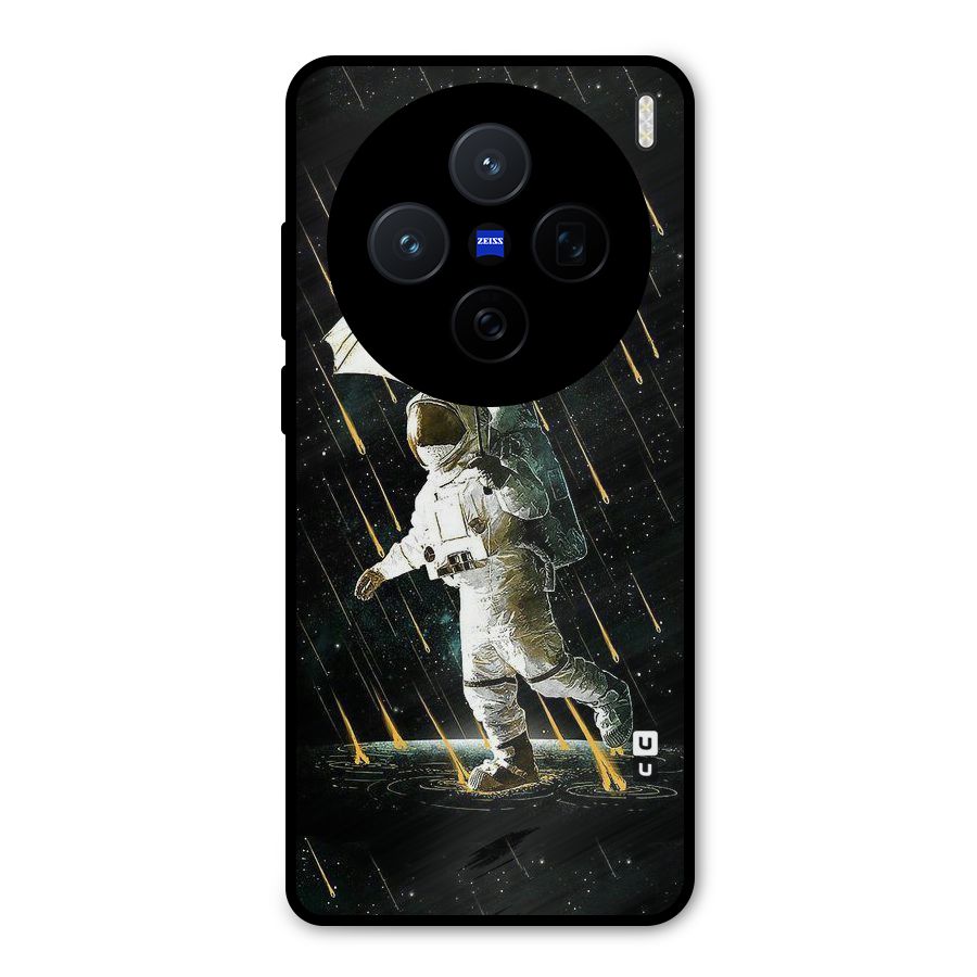 Rain Spaceman Metal Back Case for Vivo X200