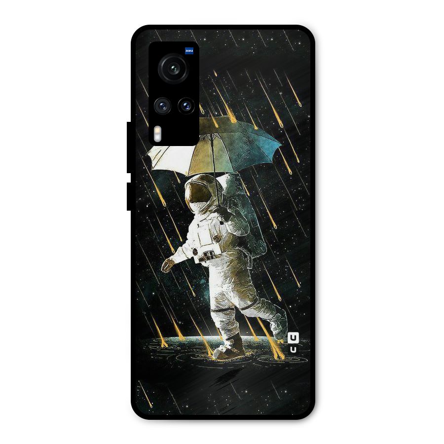 Rain Spaceman Metal Back Case for Vivo X60