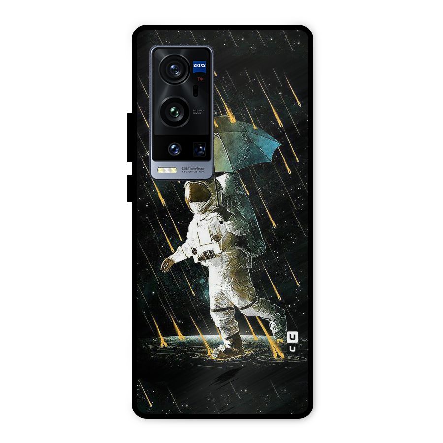 Rain Spaceman Metal Back Case for Vivo X60 Pro Plus