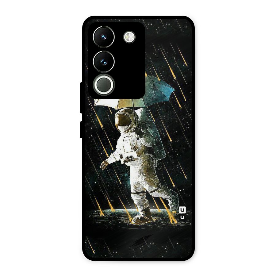 Rain Spaceman Metal Back Case for Vivo Y200
