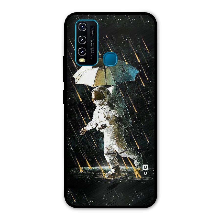 Rain Spaceman Metal Back Case for Vivo Y30