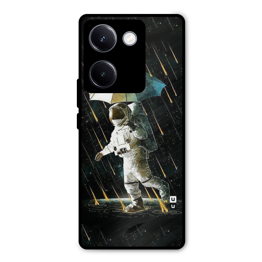 Rain Spaceman Metal Back Case for Vivo Y300 Plus