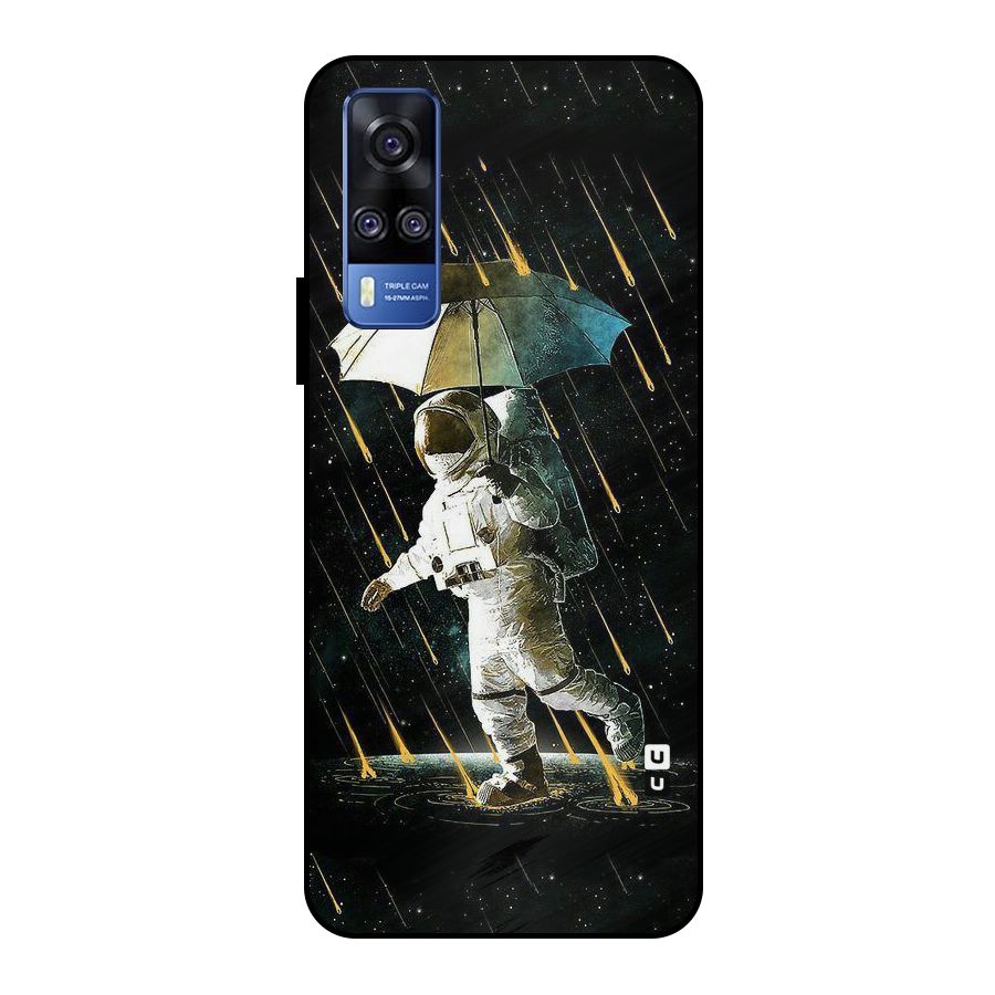 Rain Spaceman Metal Back Case for Vivo Y51