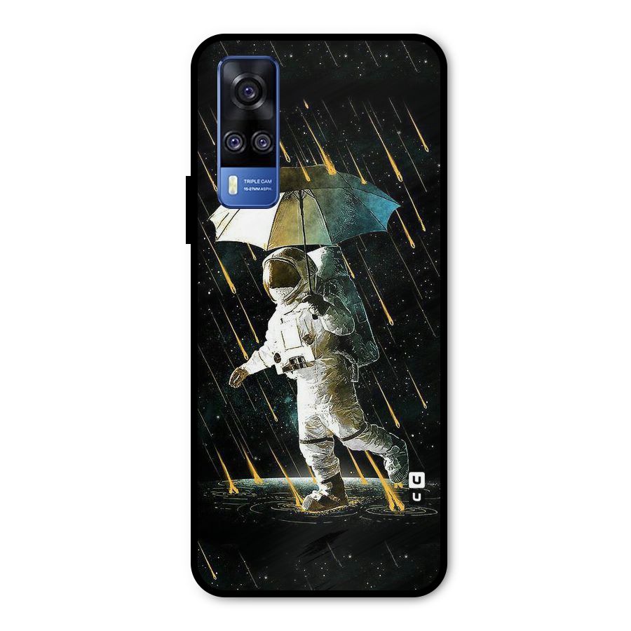 Rain Spaceman Metal Back Case for Vivo Y51A