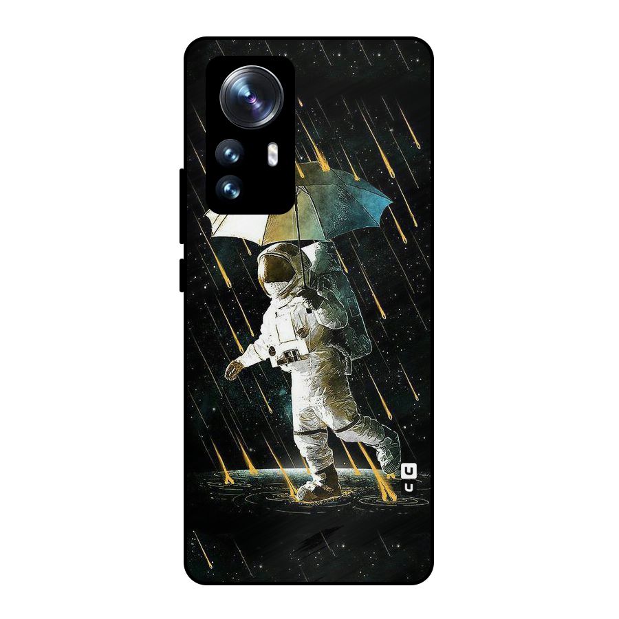 Rain Spaceman Metal Back Case for Xiaomi 12 Pro