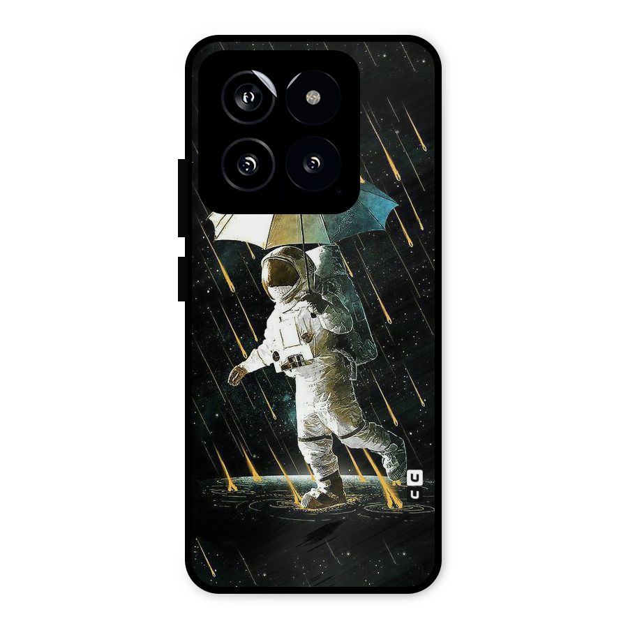 Rain Spaceman Metal Back Case for Xiaomi 14