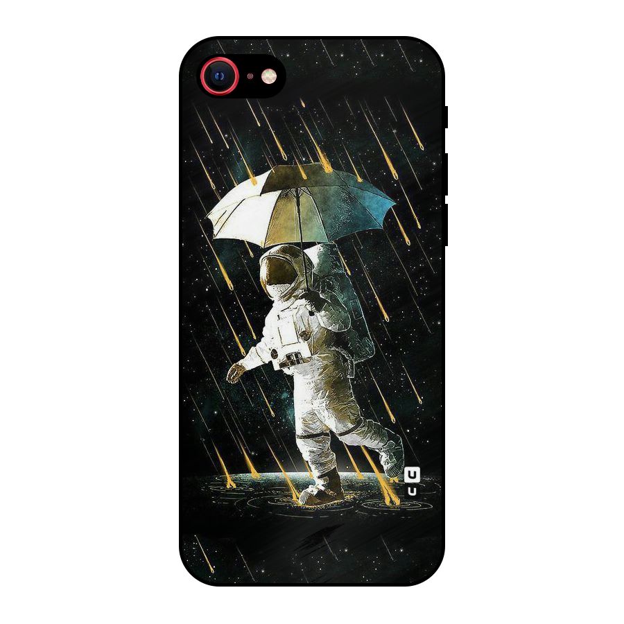 Rain Spaceman Metal Back Case for iPhone 7