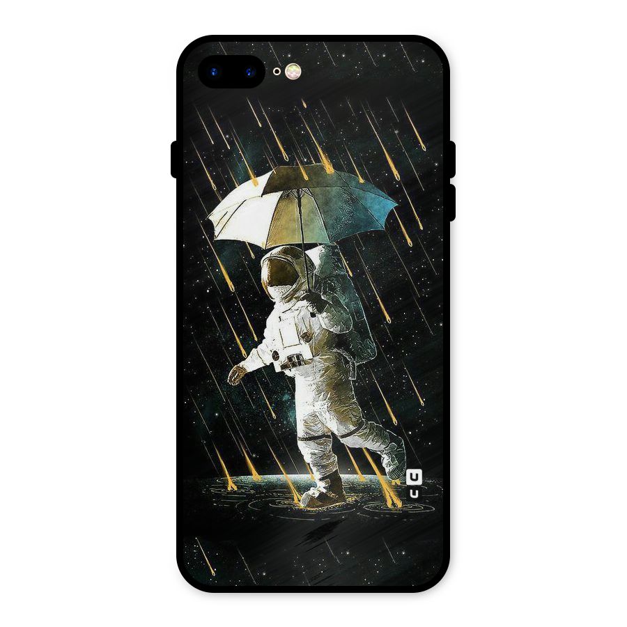 Rain Spaceman Metal Back Case for iPhone 7 Plus