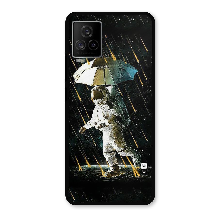 Rain Spaceman Metal Back Case for iQOO 7 Legend 5G