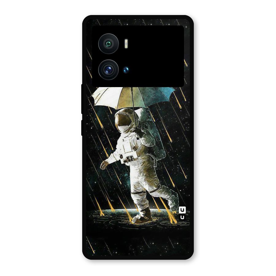 Rain Spaceman Metal Back Case for iQOO 9 Pro