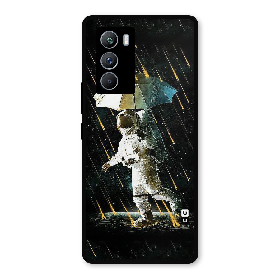 Rain Spaceman Metal Back Case for iQOO 9 SE