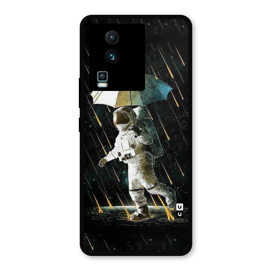 Rain Spaceman Metal Back Case for iQOO Neo 7