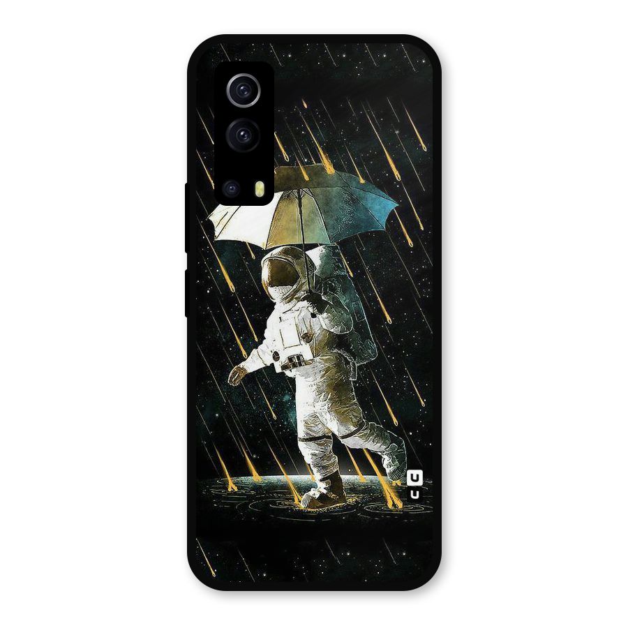 Rain Spaceman Metal Back Case for iQOO Z3