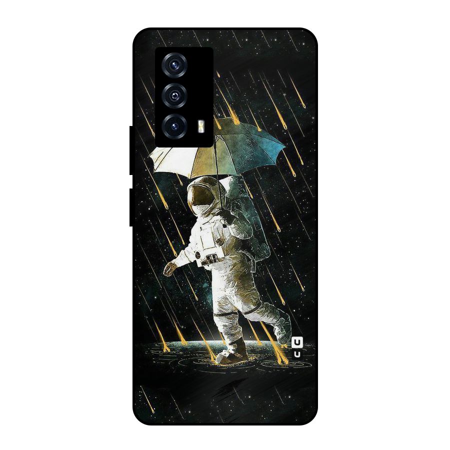 Rain Spaceman Metal Back Case for iQOO Z5