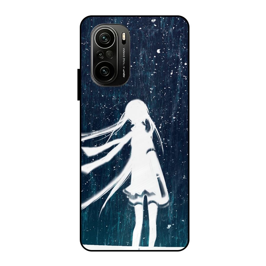 Rain White Girl Metal Back Case for Mi 11x