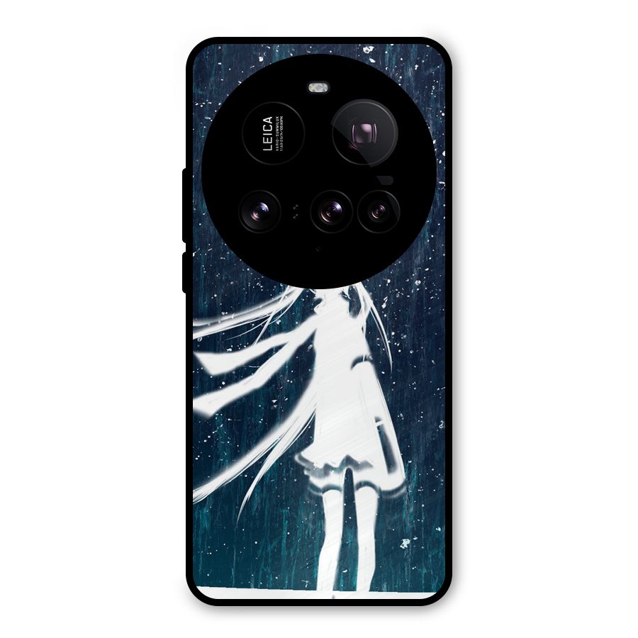 Rain White Girl Metal Back Case for Xiaomi 15 Ultra