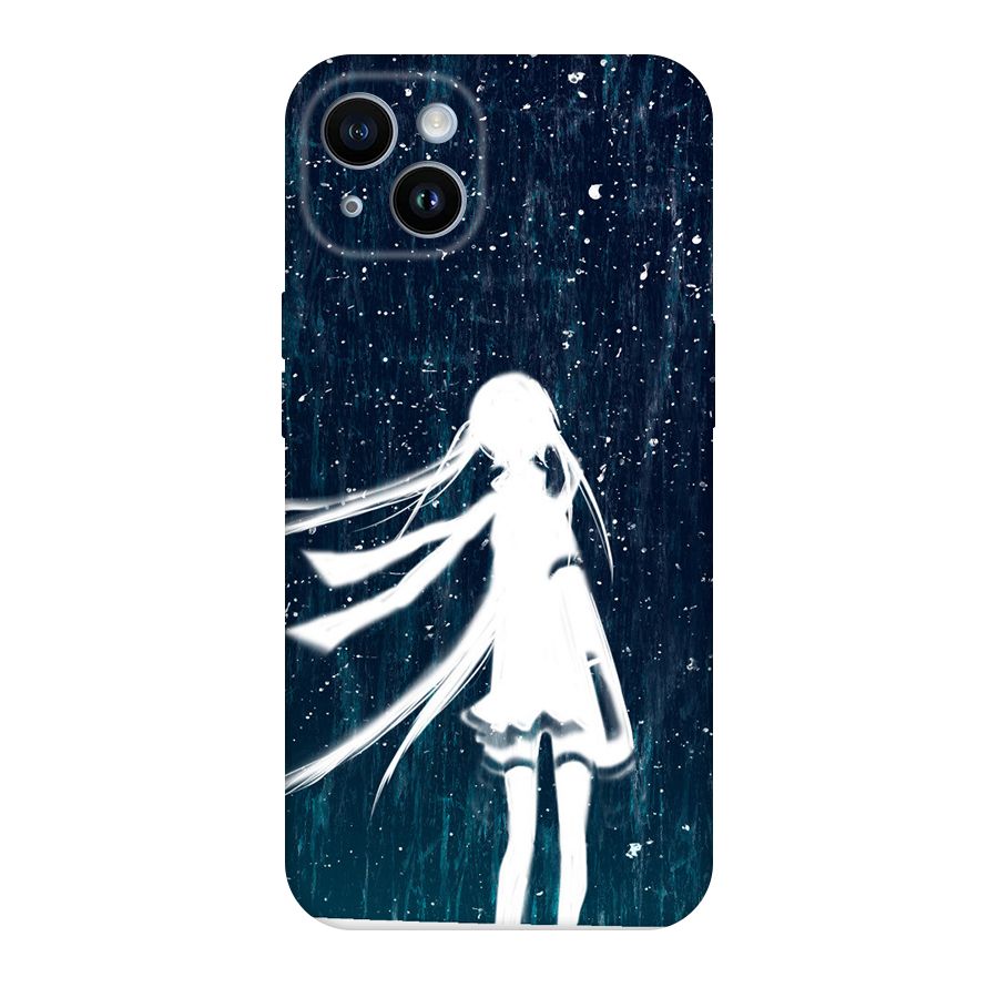 Rain White Girl Original Polycarbonate Back Case for iPhone 14