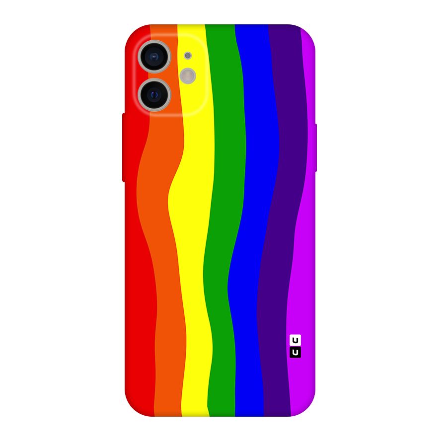 Rainbow Curves Original Polycarbonate Back Case for iPhone 11