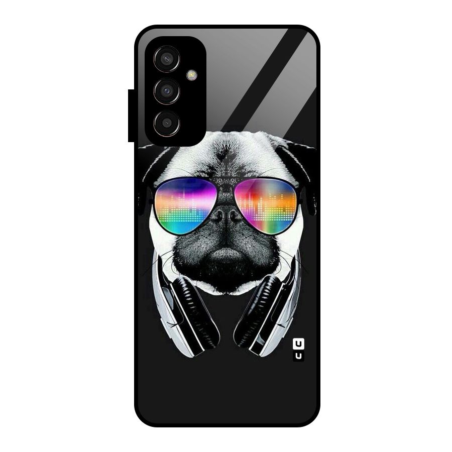 Rainbow Dog Swag Glass Back Case for Galaxy F13