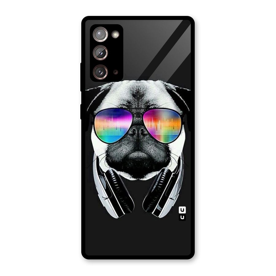 Rainbow Dog Swag Glass Back Case for Galaxy Note 20
