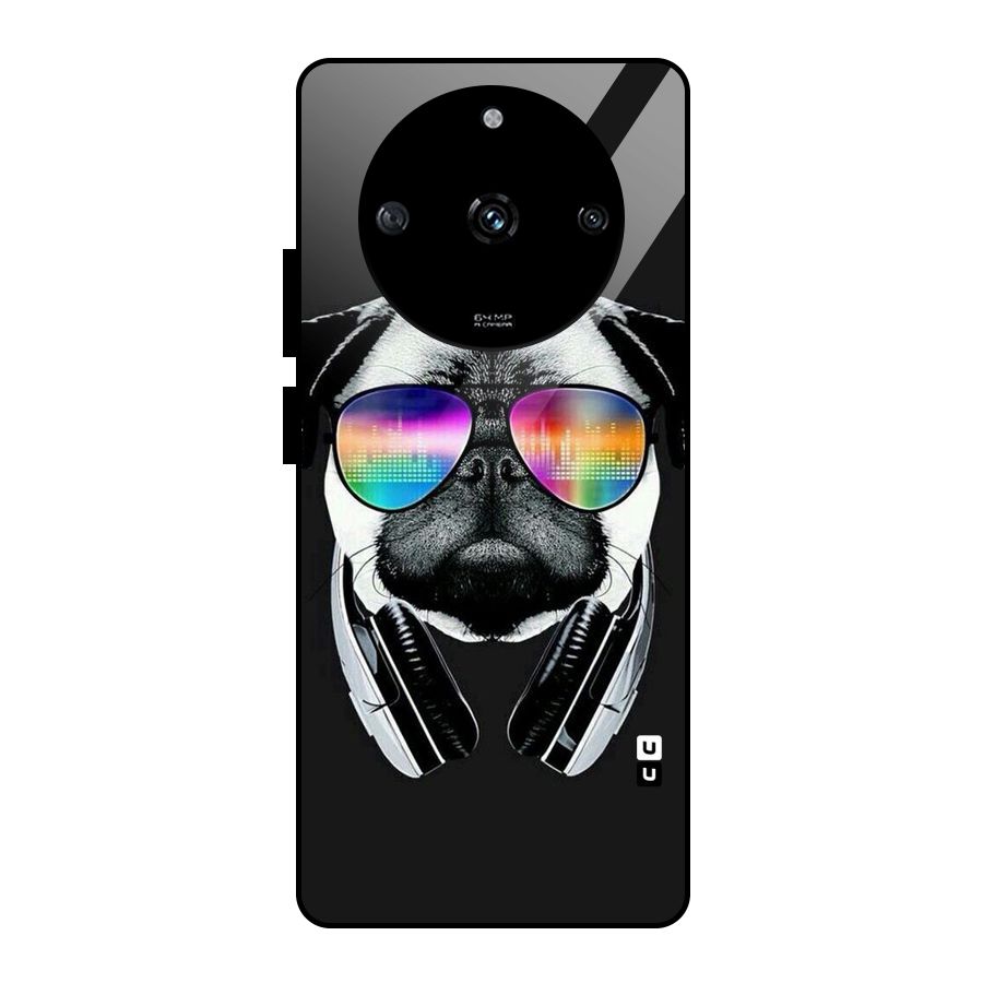 Rainbow Dog Swag Glass Back Case for Realme Narzo 60 5G