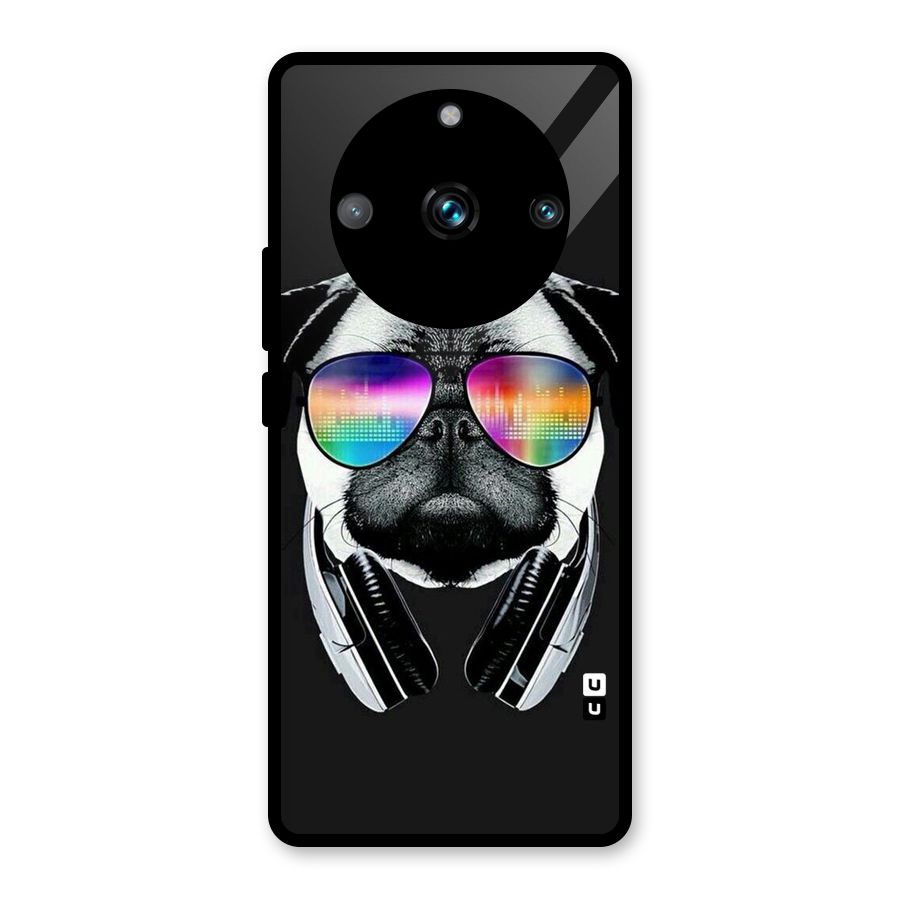 Rainbow Dog Swag Glass Back Case for Realme Narzo 60 Pro